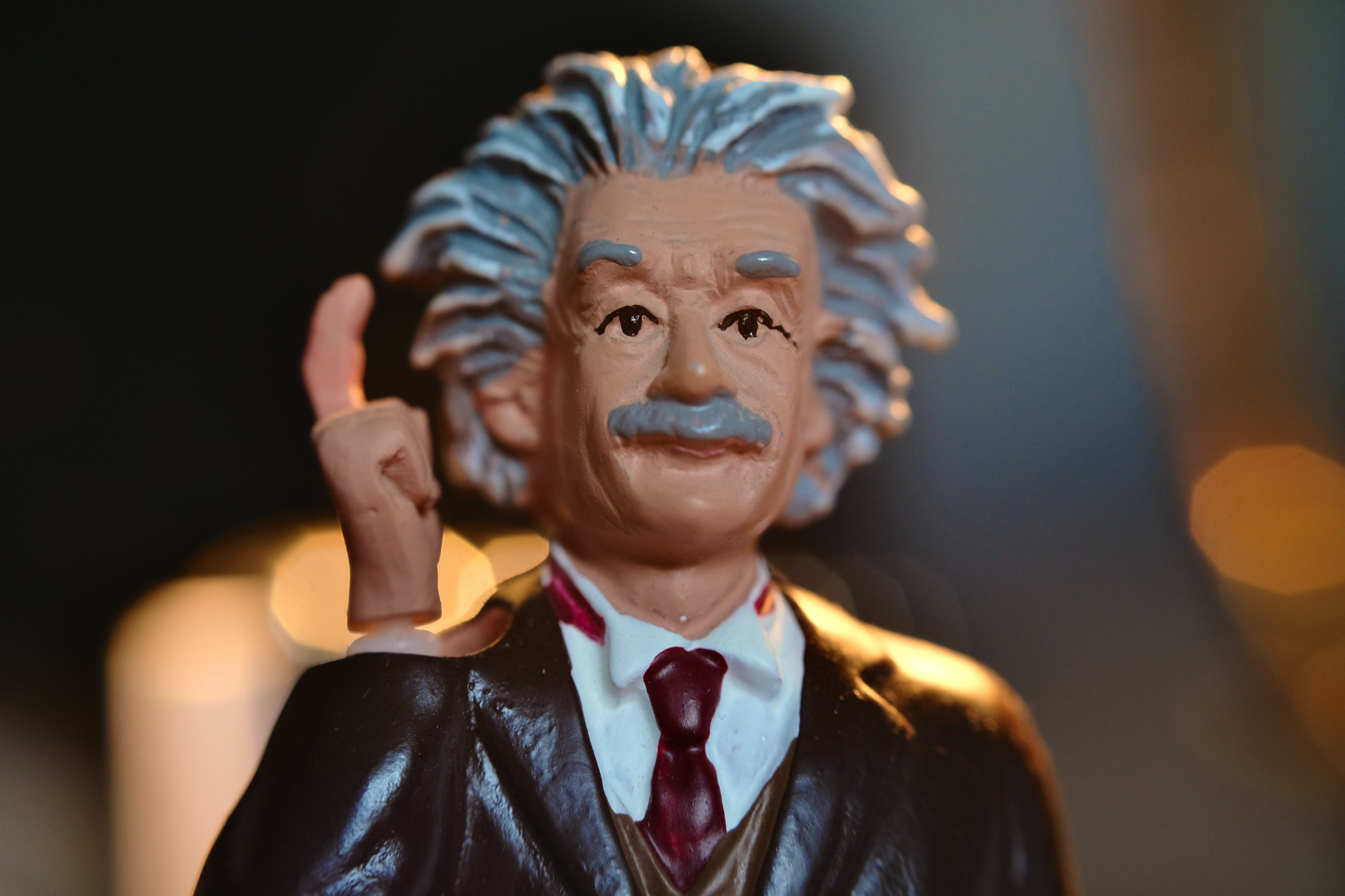 Figurine of Albert Einstein